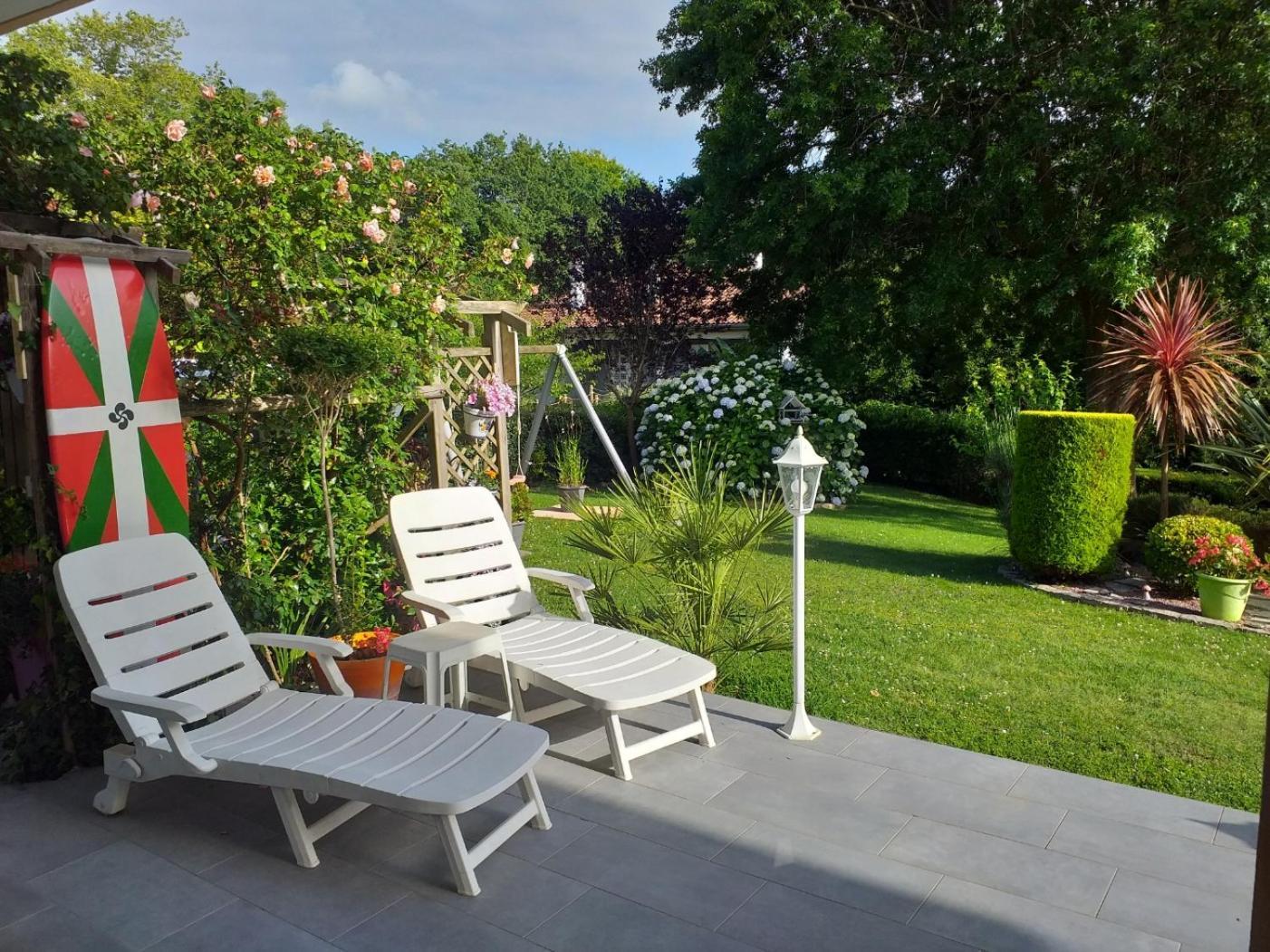 オンドルRez-De-Jardin 50 M² Entre Biarritz Et Capbretonアパートメント エクステリア 写真